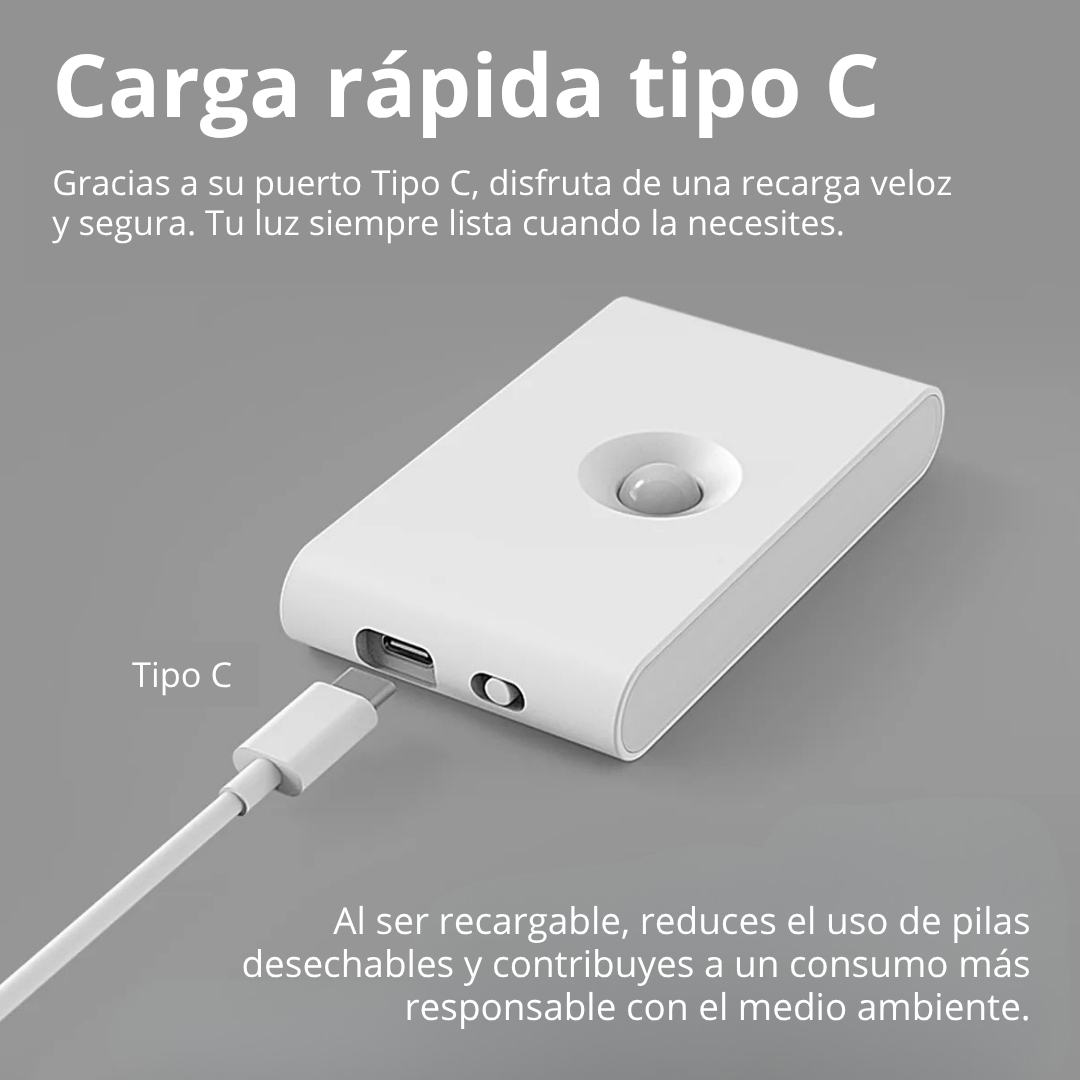 Miniatura 5 de LUZ LED NOCTURNA RECARGABLE PORTÁTIL
